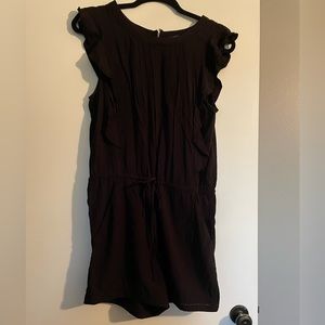 LOFT romper, black, size small